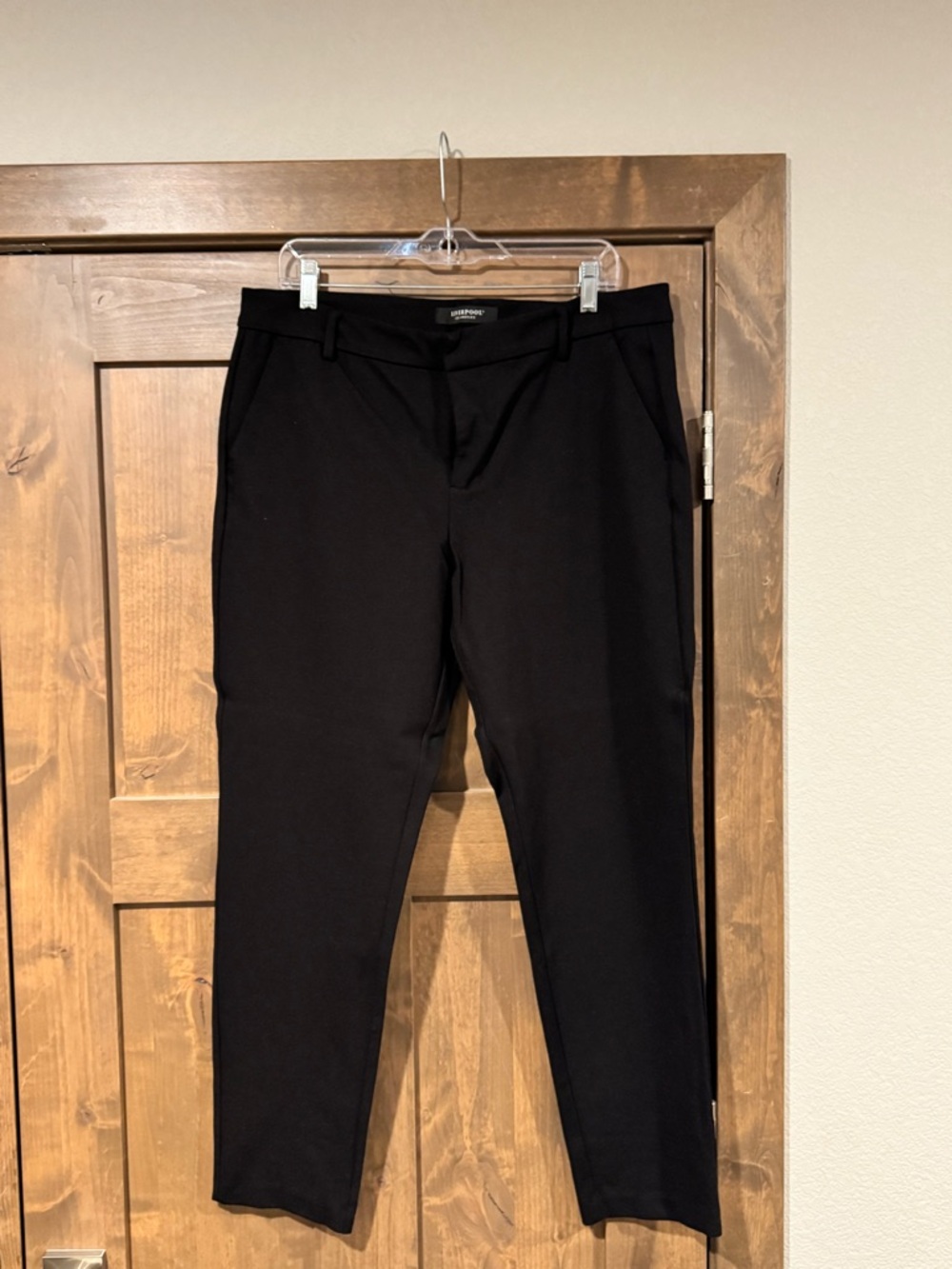 Liverpool Black Women's Straight Leg Kelsey Trousers